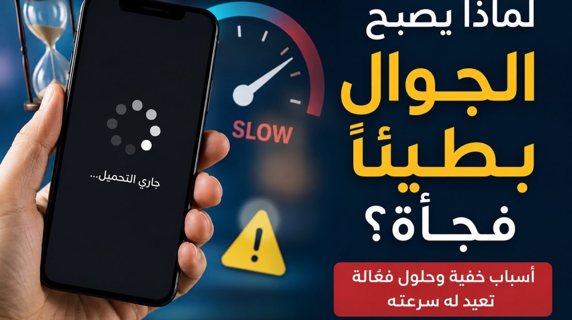 لماذا يصبح الجوال بطيئًا فجأة؟